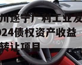 四川遂宁广利工业发展2024债权资产收益权转让项目