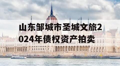 山东邹城市圣城文旅2024年债权资产拍卖