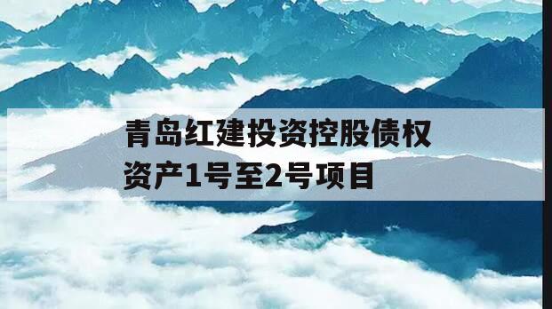 青岛红建投资控股债权资产1号至2号项目