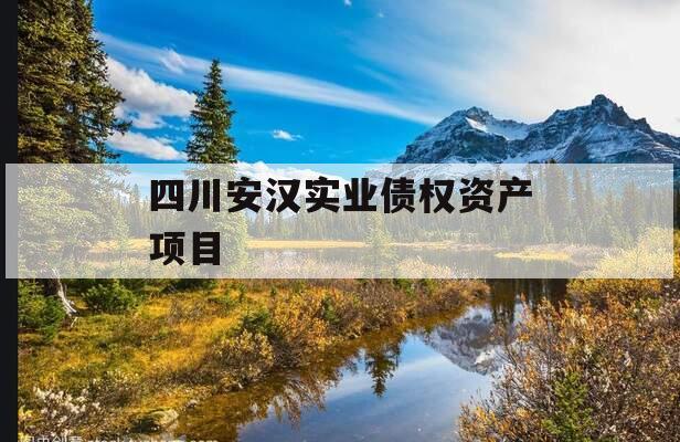 四川安汉实业债权资产项目