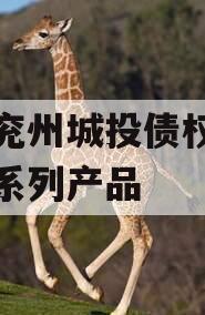 济宁兖州城投债权融资计划系列产品