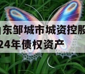 山东邹城市城资控股2024年债权资产