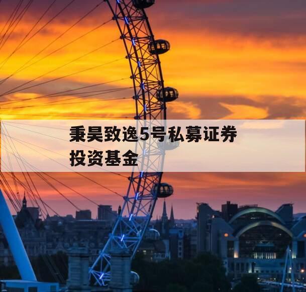 秉昊致逸5号私募证券投资基金