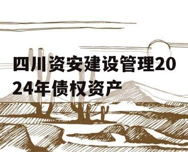 四川资安建设管理2024年债权资产