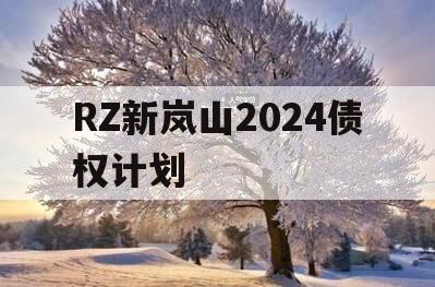 RZ新岚山2024债权计划