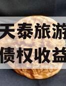 遂宁市天泰旅游投资开发资产债权收益权