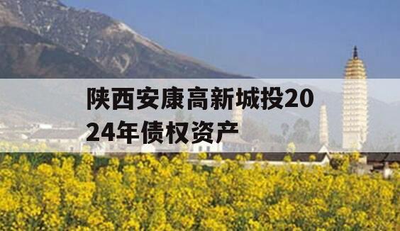 陕西安康高新城投2024年债权资产