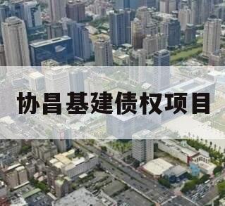 协昌基建债权项目