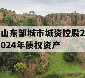 山东邹城市城资控股2024年债权资产