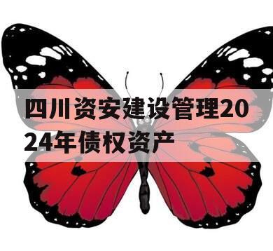 四川资安建设管理2024年债权资产