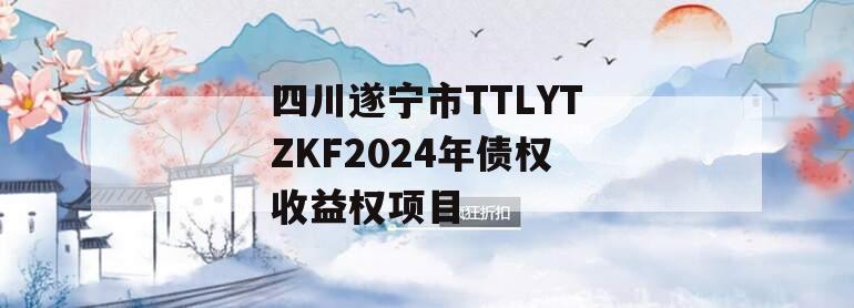 四川遂宁市TTLYTZKF2024年债权收益权项目