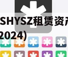 JSHYSZ租赁资产(2024)