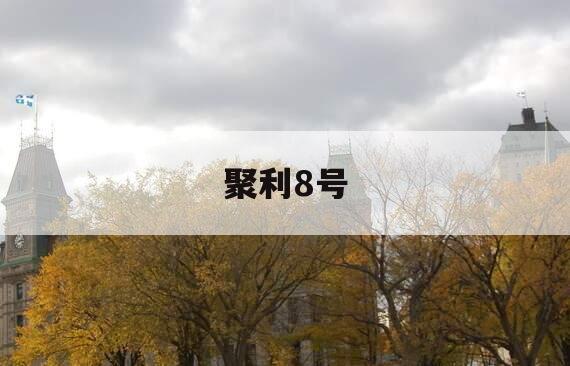聚利8号