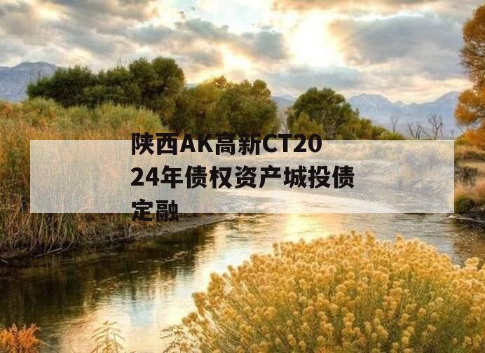 陕西AK高新CT2024年债权资产城投债定融