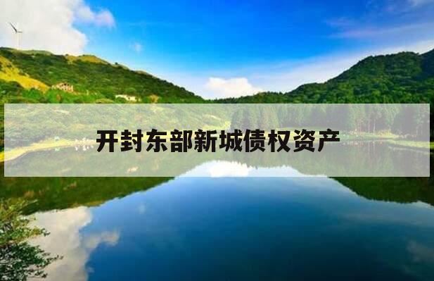 开封东部新城债权资产