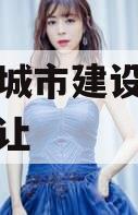 蒙自市城市建设投资收益权转让