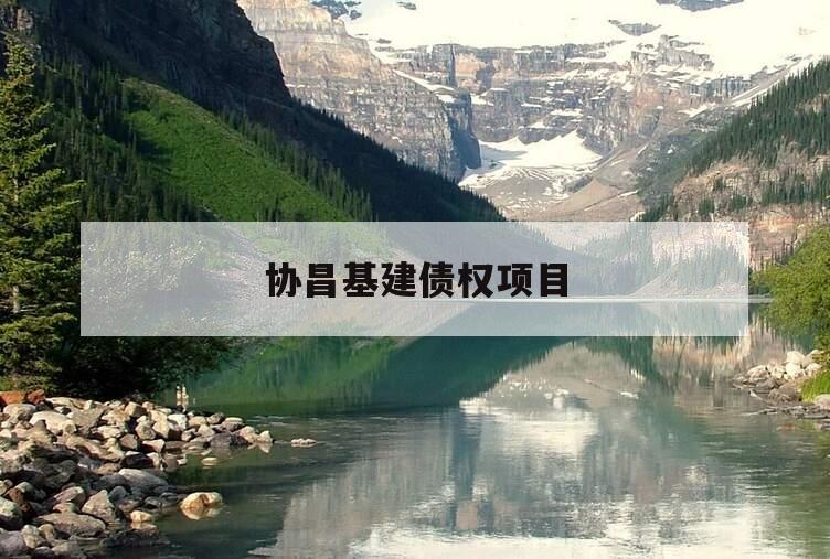 协昌基建债权项目