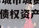 山东邹城市城资控股2024年债权资产城投债定融