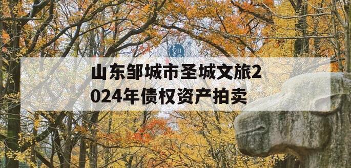 山东邹城市圣城文旅2024年债权资产拍卖