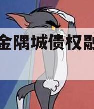 洛阳金隅城债权融资计划