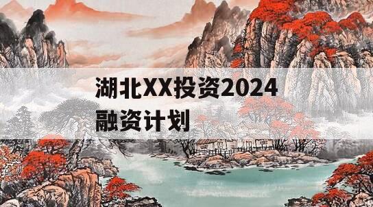 湖北XX投资2024融资计划