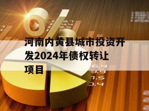 河南内黄县城市投资开发2024年债权转让项目