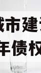 武陟县城市建设投资开发2024年债权