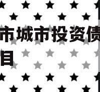 林州市城市投资债权转让项目