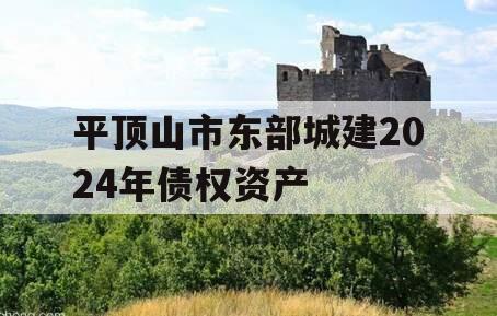 平顶山市东部城建2024年债权资产
