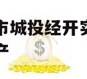 周口市城投经开实业债权资产