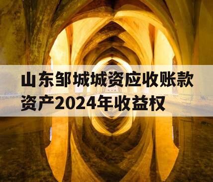 山东邹城城资应收账款资产2024年收益权