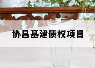 协昌基建债权项目
