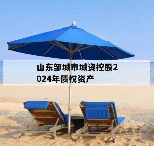 山东邹城市城资控股2024年债权资产