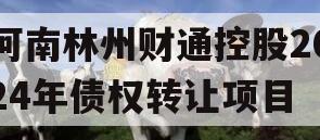 河南林州财通控股2024年债权转让项目