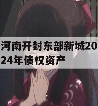 河南开封东部新城2024年债权资产