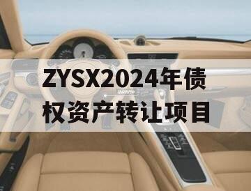 ZYSX2024年债权资产转让项目