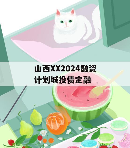 山西XX2024融资计划城投债定融