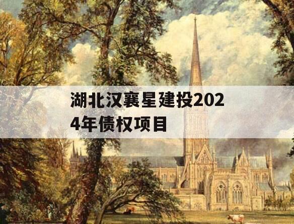 湖北汉襄星建投2024年债权项目