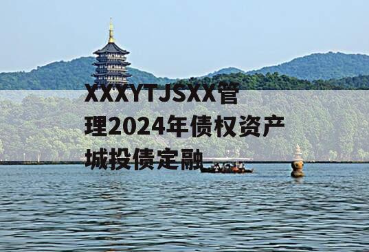 XXXYTJSXX管理2024年债权资产城投债定融
