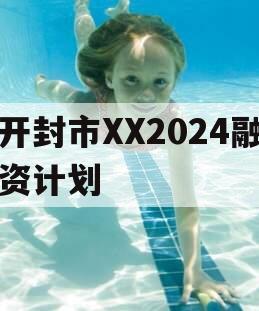开封市XX2024融资计划