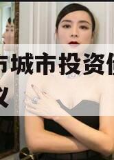 林州市城市投资债权转让协议