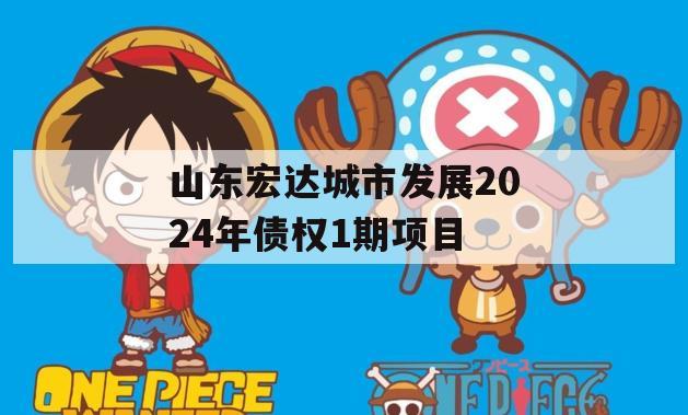 山东宏达城市发展2024年债权1期项目
