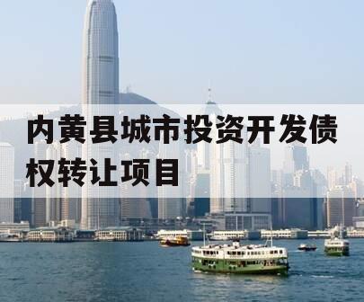 内黄县城市投资开发债权转让项目