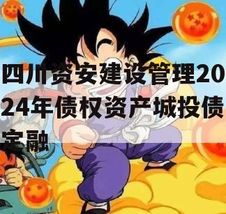 四川资安建设管理2024年债权资产城投债定融
