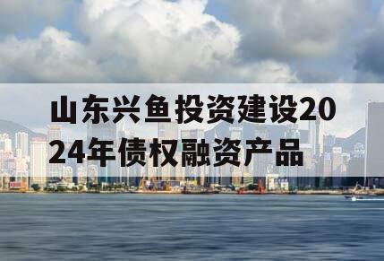 山东兴鱼投资建设2024年债权融资产品