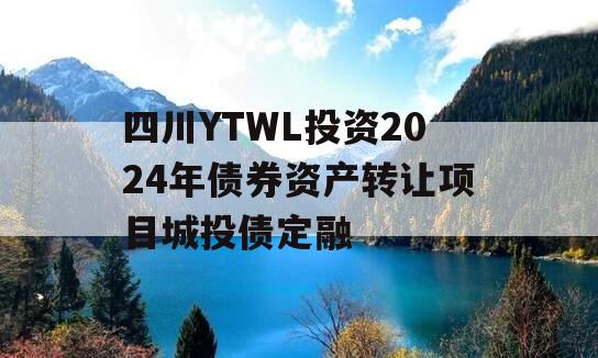 四川YTWL投资2024年债券资产转让项目城投债定融
