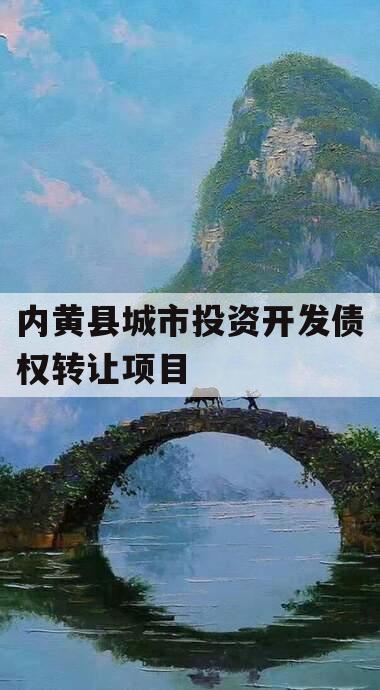 内黄县城市投资开发债权转让项目
