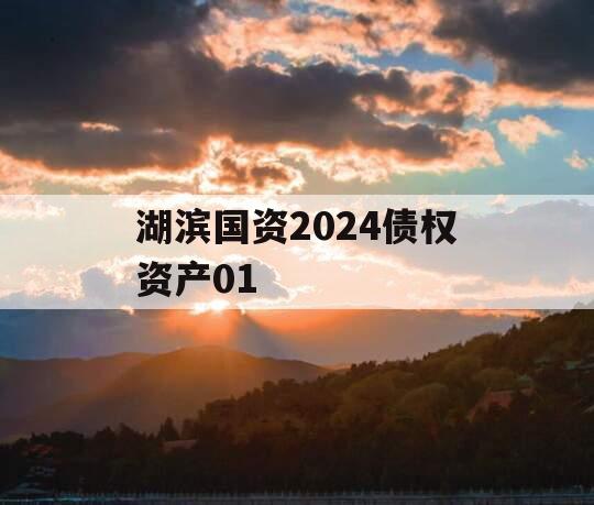 湖滨国资2024债权资产01