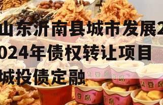 山东沂南县城市发展2024年债权转让项目城投债定融
