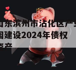 山东滨州市沾化区产业园建设2024年债权资产